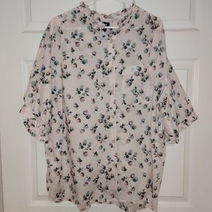 Lee Floral Button-Up Shirt